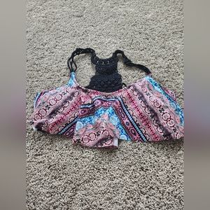 Women's Flounce Bikini Top